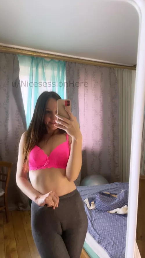 Love tights for cameltoe views by NicesessionHere