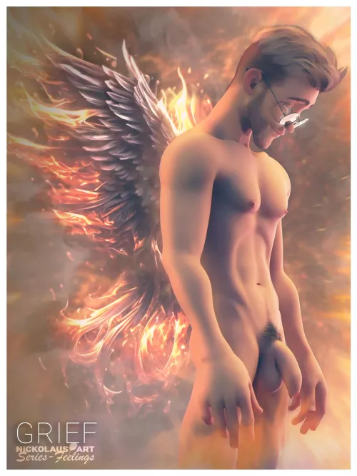 Series - Feelings - GRIEF by Nickolaus_Art