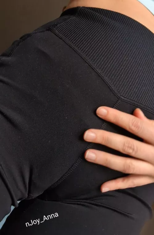 Being licked over leggings feels so hot  by nJoy_Anna