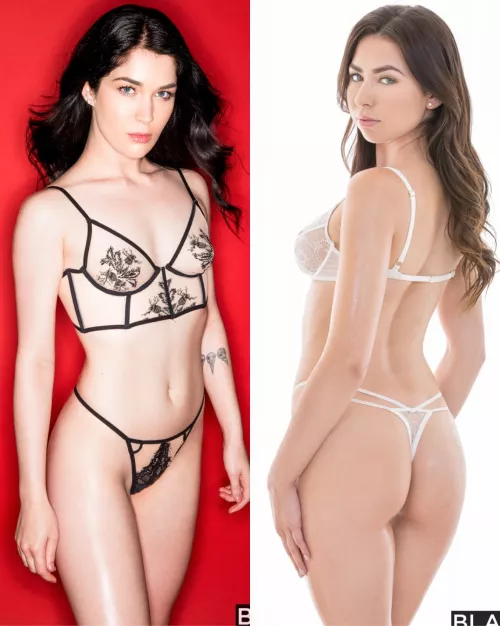 [Evelyn Claire] vs [Melissa Moore] by Snoo-91129