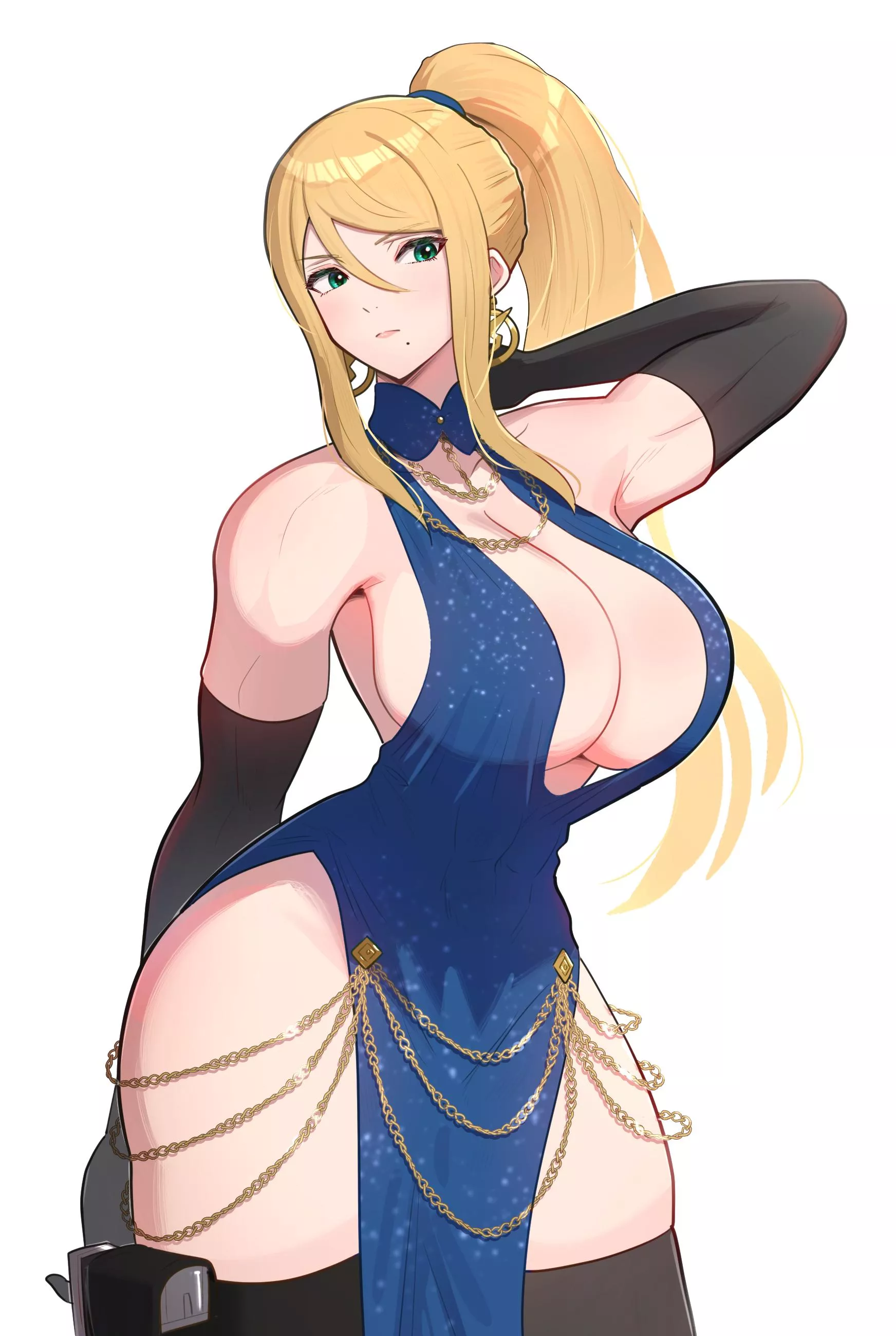 Evening Dress Samus (Gonzarez) [Metroid] posted by Throwawheylmao