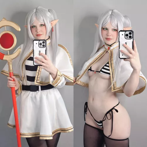 Me as Frieren by Emfoxpng