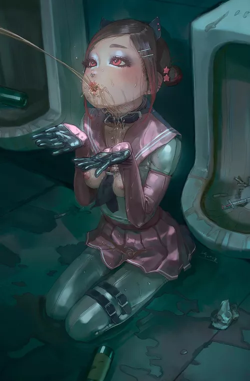 Public throat by Upstairs-Painter-355