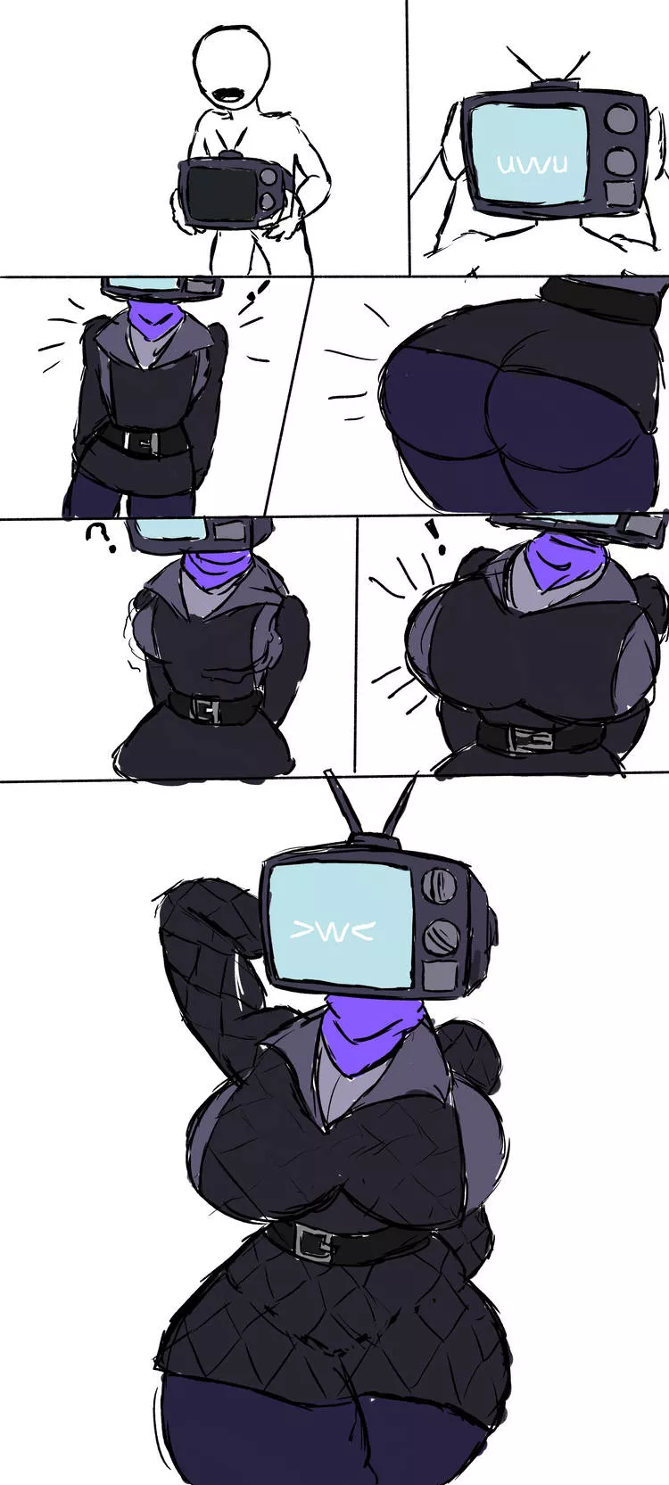 skibidi toilet 🤑🤑🤑[m -> f tv woman skibidi thing] [by joegardeng on deviantart] posted by jimmygregcool