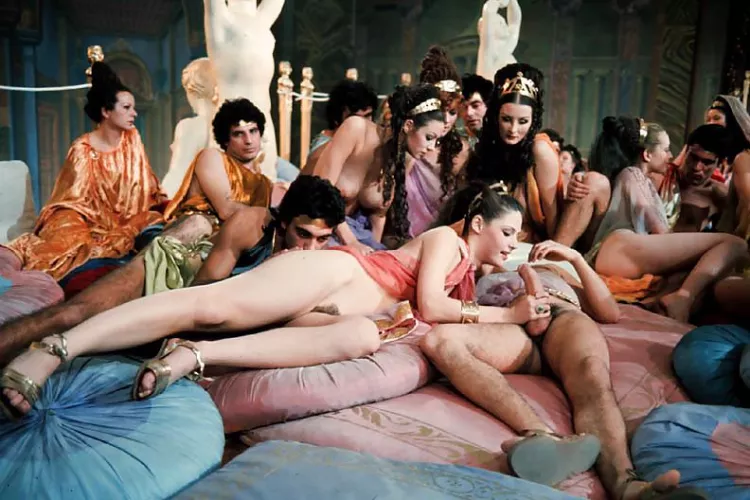 the orgy scene in Caligula (1979) by UncleSquiffy