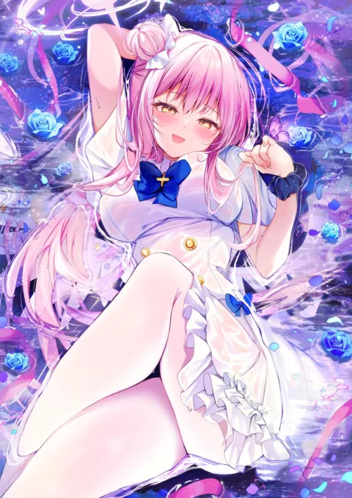 Beautiful angel waifu by reversedturnover