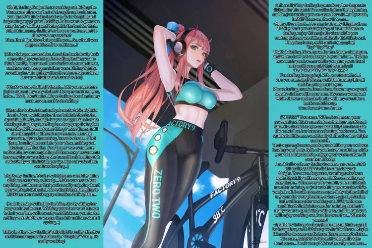 Fitness Zero Two [Long remaster] [Narration] [Hot gym girl] [Invitation] [Gentle femdom] [Teasing] [Male POV] [Masturbation] [Fluids mentioned] [Implied sex] [Loving & kinky girlfriend] by Dark_Chepo