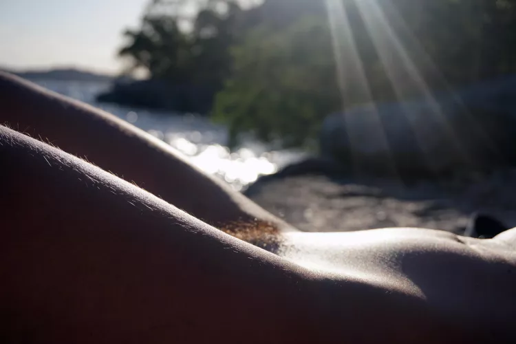 Golden hour peach fuzz by LucilleAndP