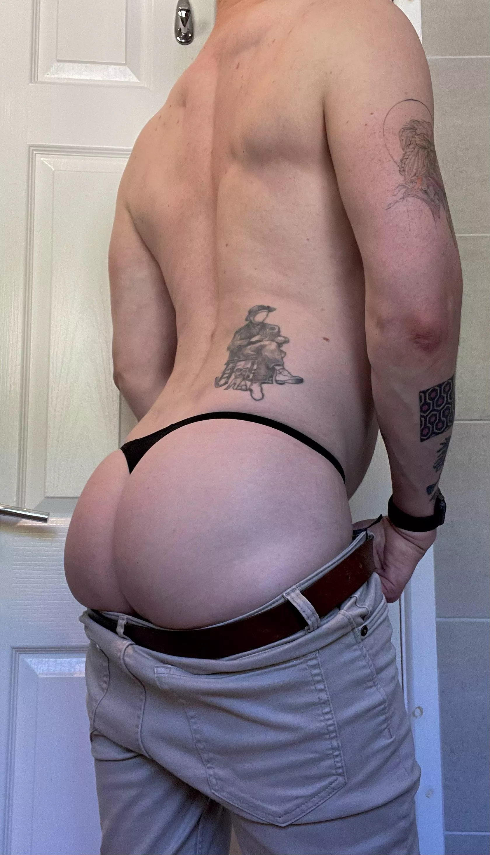It’s my first thong. What do you think? posted by AdCertain72