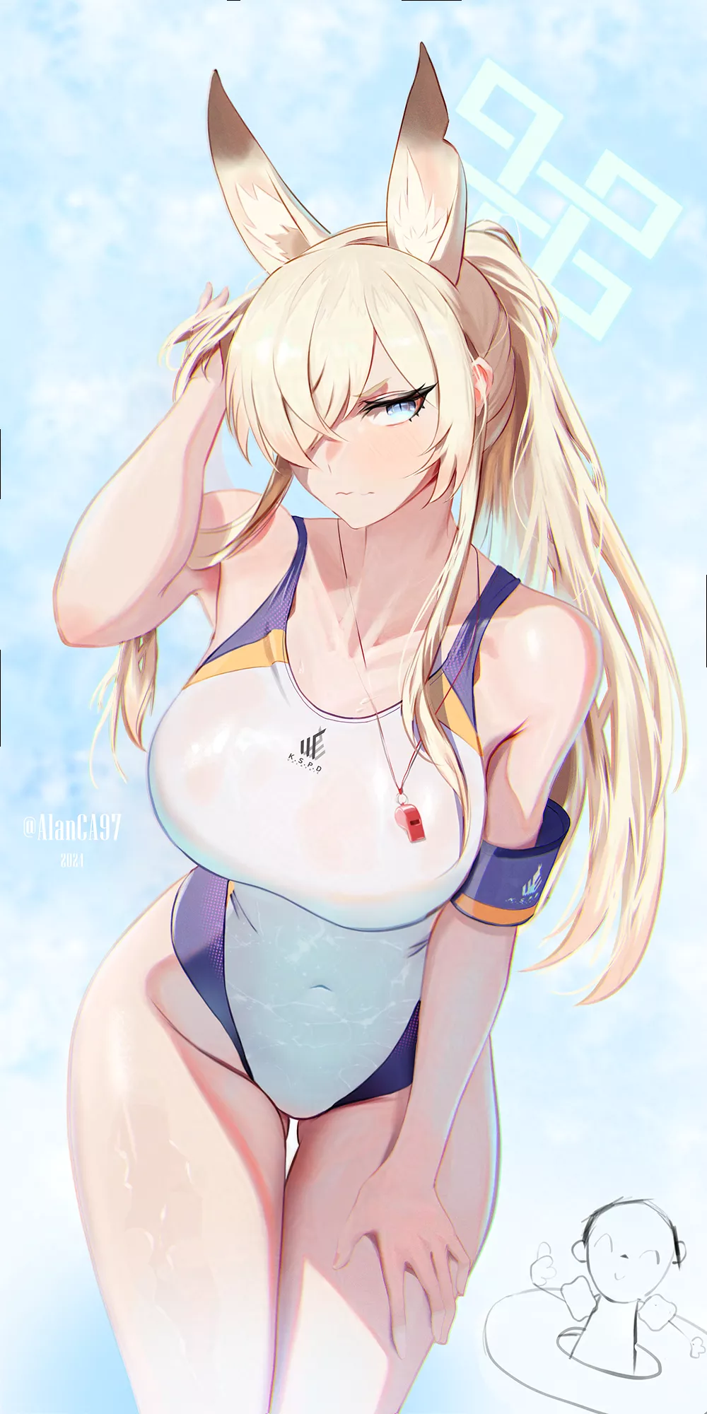 Kanna in swimsuit ^^ posted by Employer-Alone