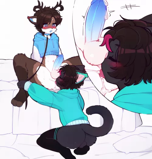 [MM] lil deer boy getting eaten out :3 (katsucoffee) by DOGE_HENTAI_LOL