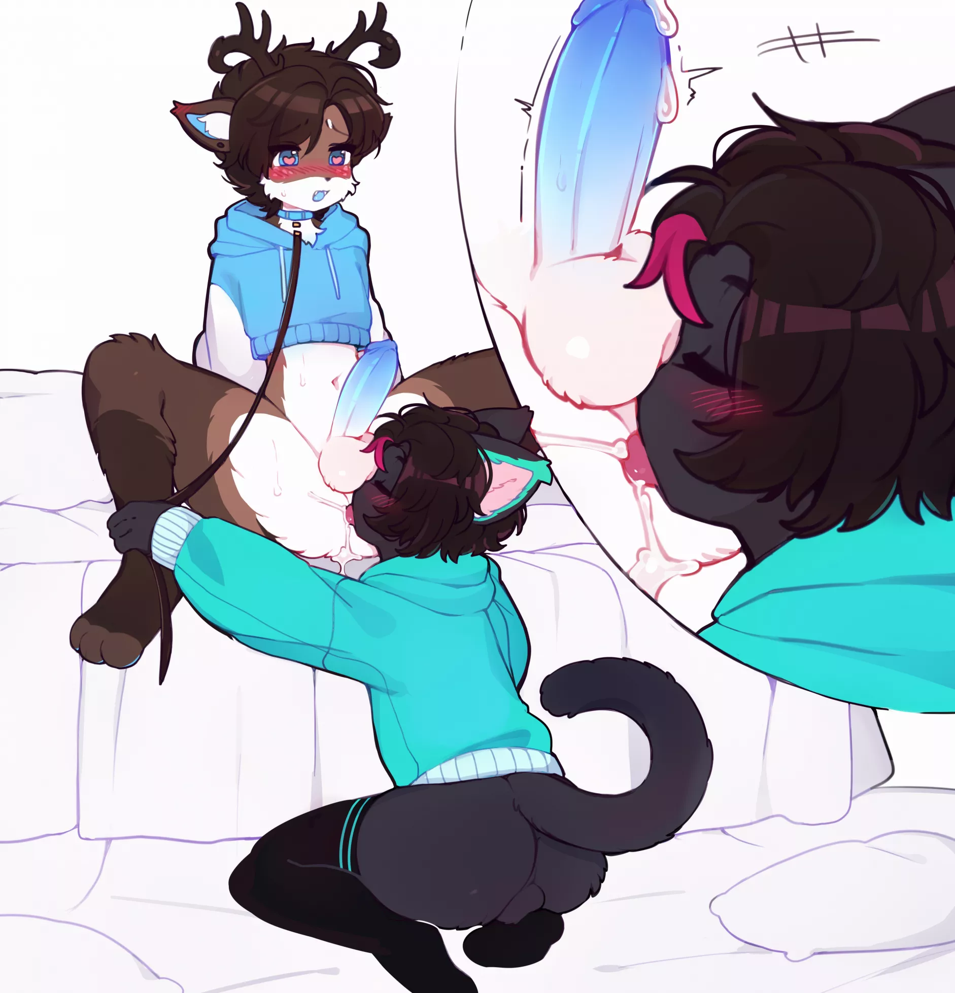 [MM] lil deer boy getting eaten out :3 (katsucoffee) posted by DOGE_HENTAI_LOL