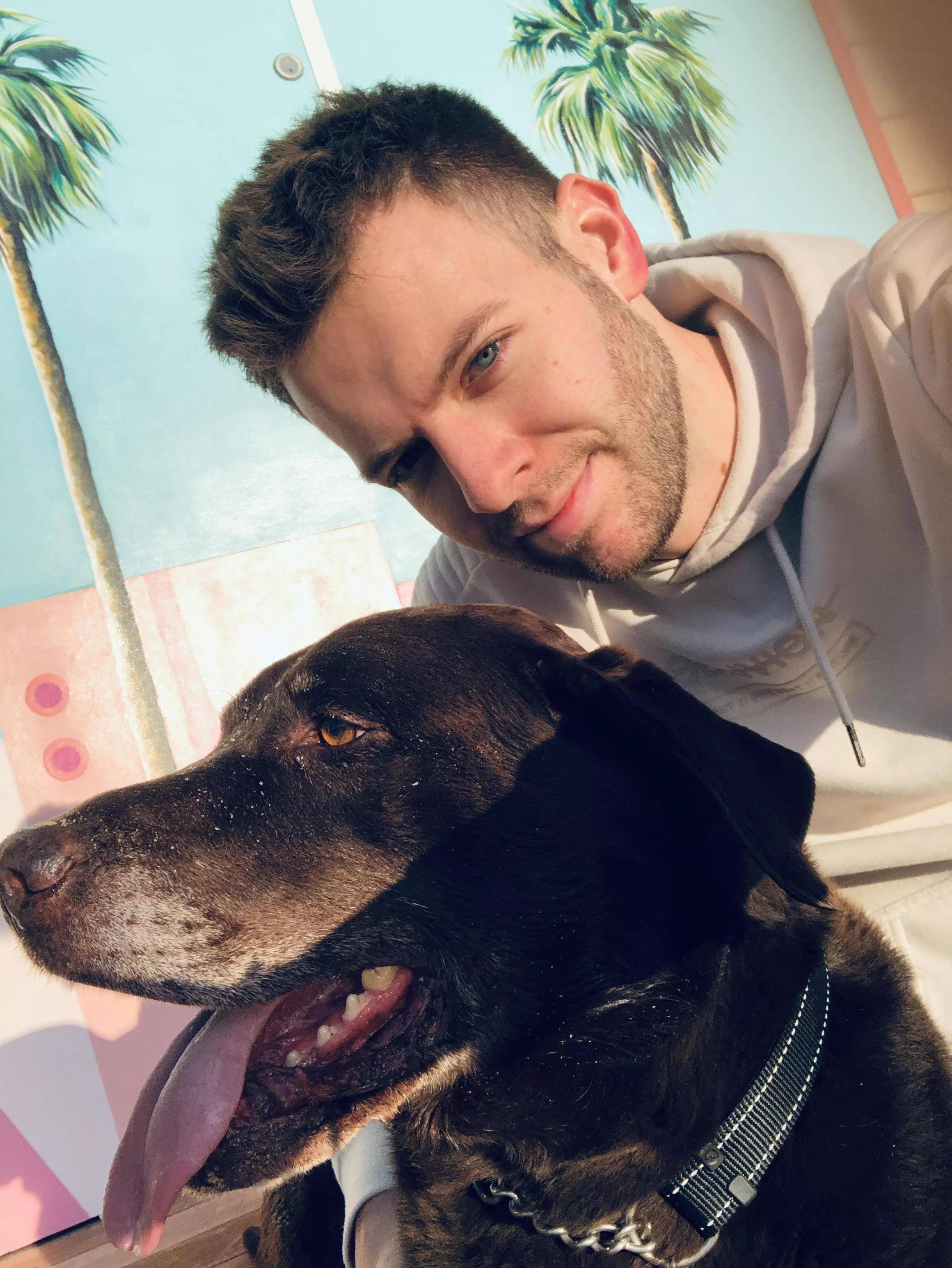 Moring beach walks with your plus one?🐾 posted by Purplemilklover