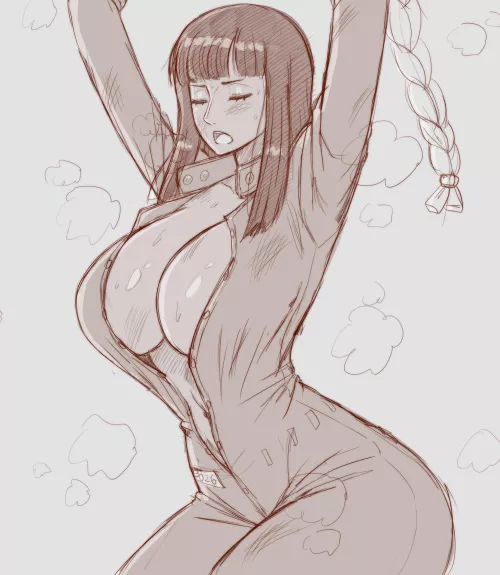 Nico Robin in her Tequila Wolf uniform (Simmsy) by SniperNose69