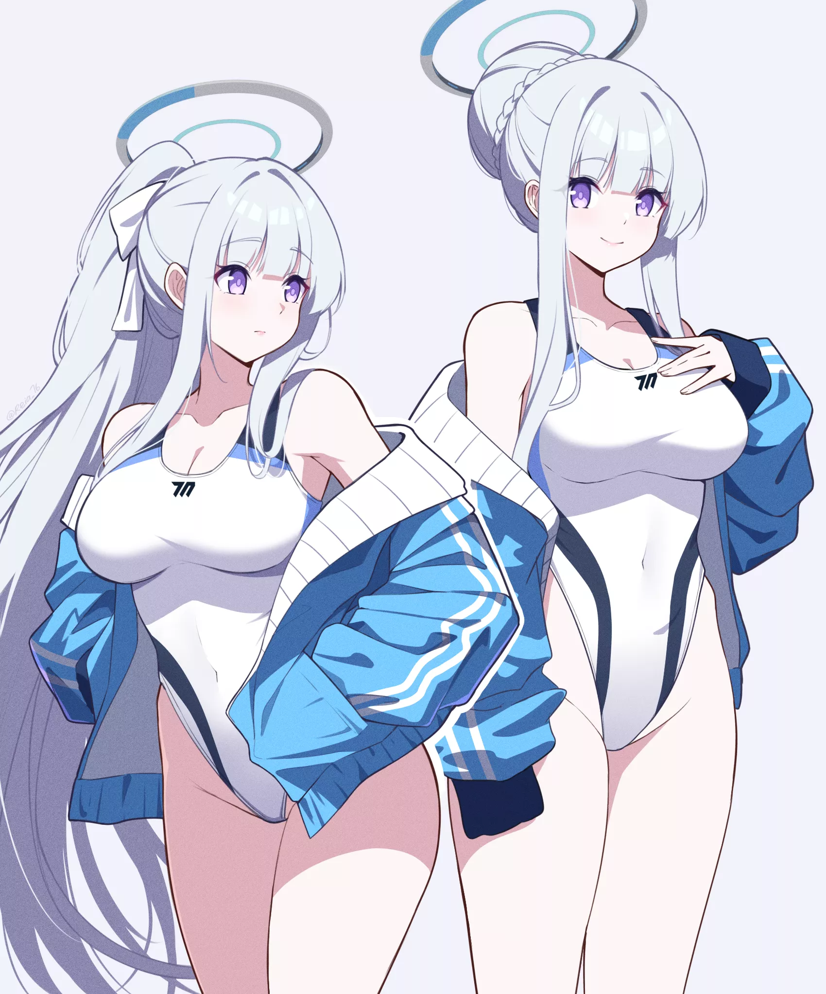 Noa wearing her swimsuit posted by marxsander2016