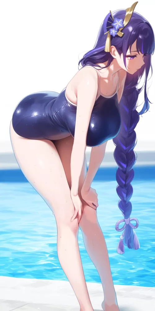 Raiden [Genshin Impact] by CheetahSperm18