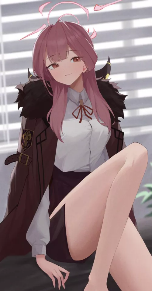 Sexy and cute angel waifu by reversedturnover