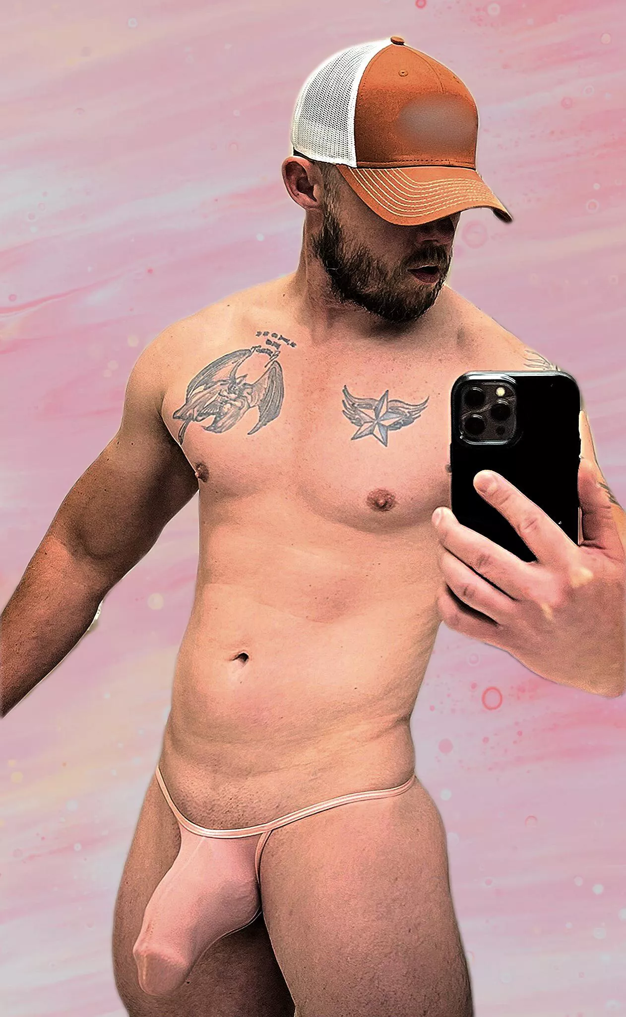 Some photo editing pink undie art! posted by CockbulgesMan