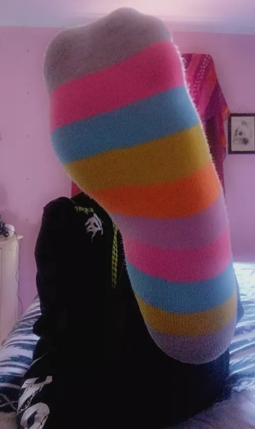 A little sweaty colorful pair  by Milfsnax