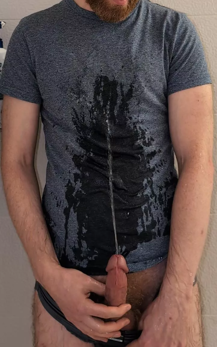 Getting ready for the wet t-shirt contest posted by responsive-banana