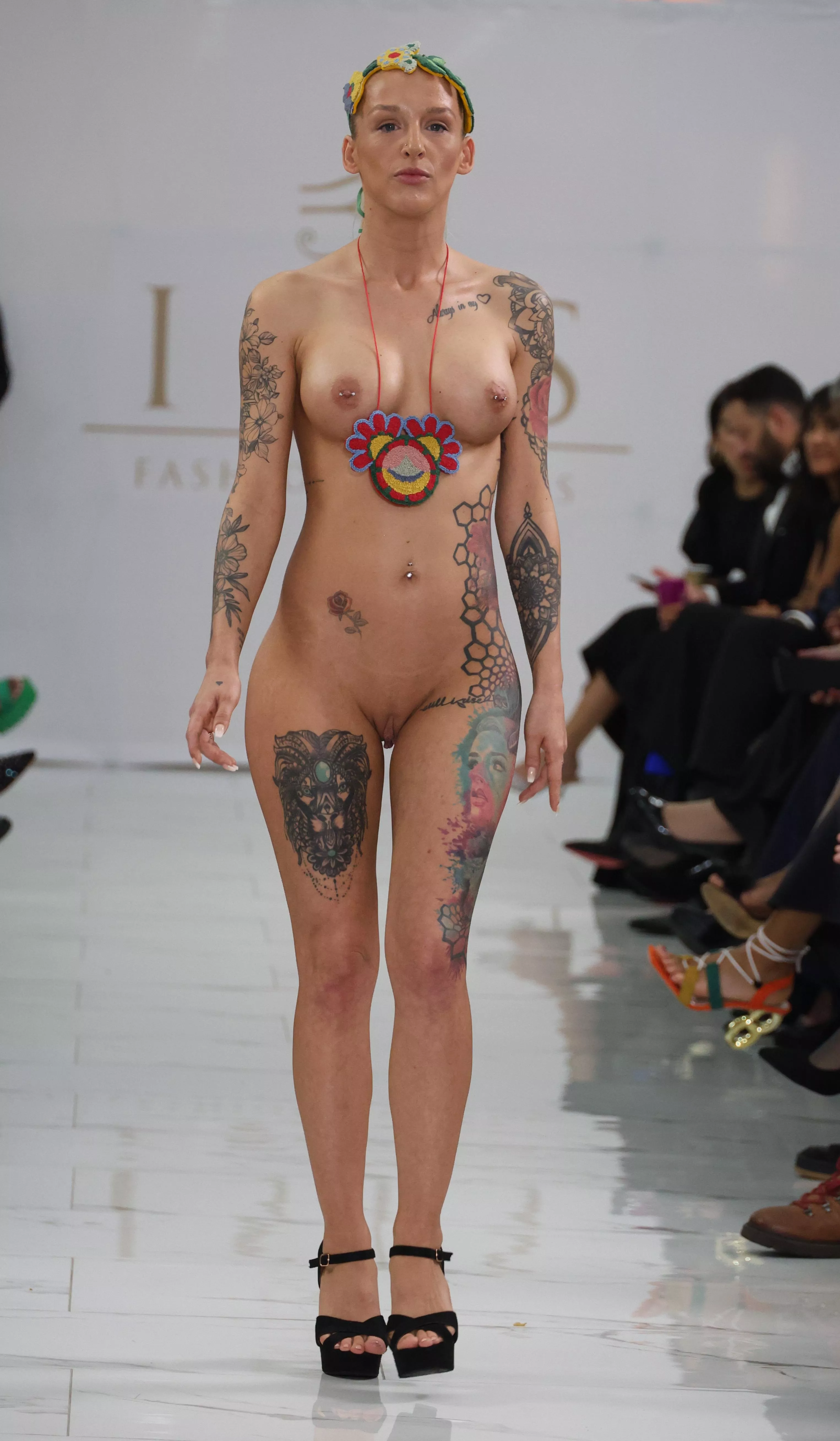 Isis Fashion Awards 2024 - Part 6 (Nude Accessory Runway Catwalk Show) Danique de Laat posted by Mental_Bumblebee_269