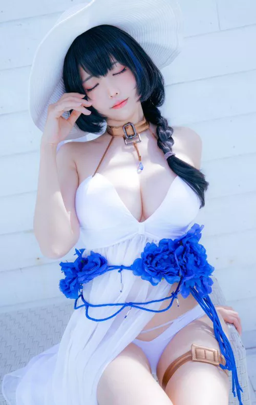 Mary is looking forward to your summer cosplay by Ely_eee [Nikke] by Old-Key5997