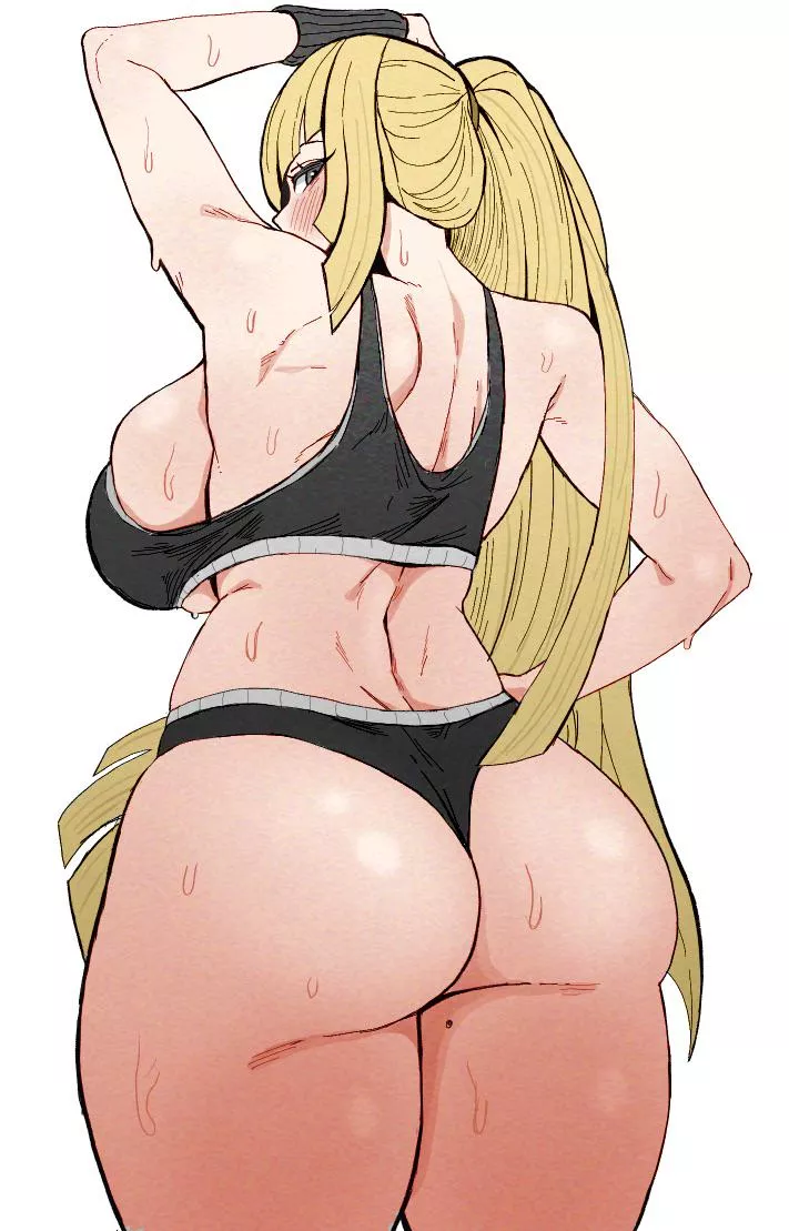 Mommy Lusamine just finished her workout posted by Gaaod