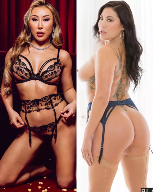 [Nicole Doshi] vs [London Keyes] by Snoo-91129