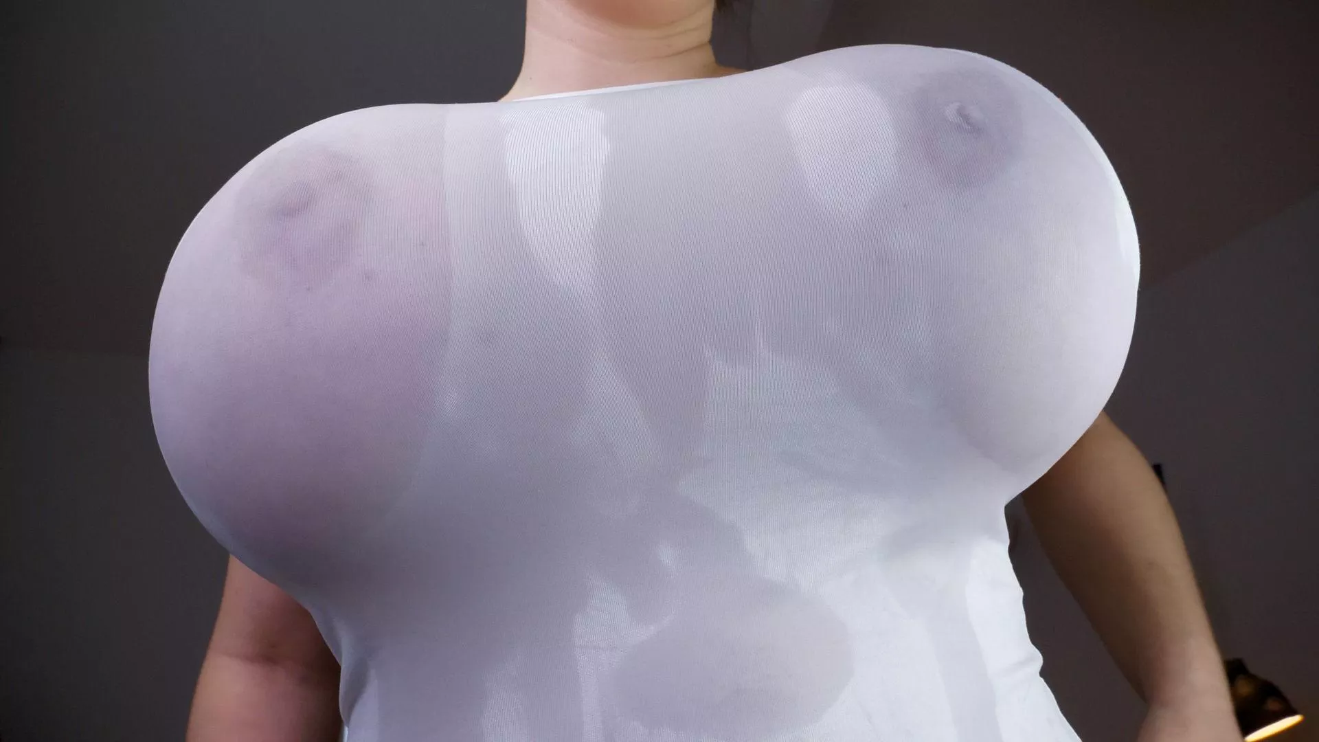 Oily adventure with my massive 2500cc fake tits. posted by Vivian_Rose1