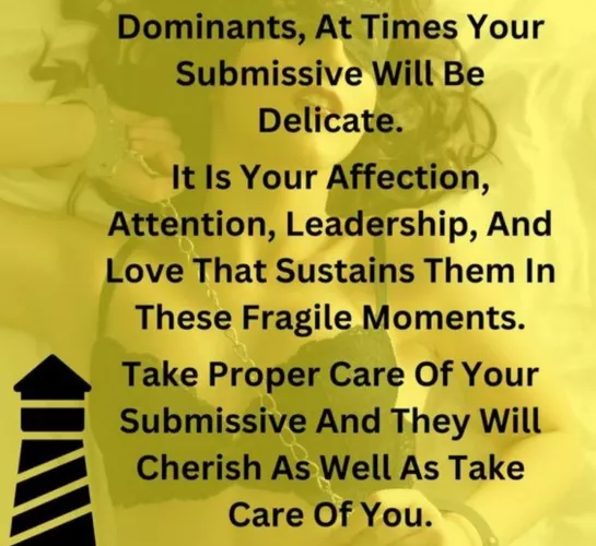 Take care of your sub, and they’ll take care of you by nursecassie2020