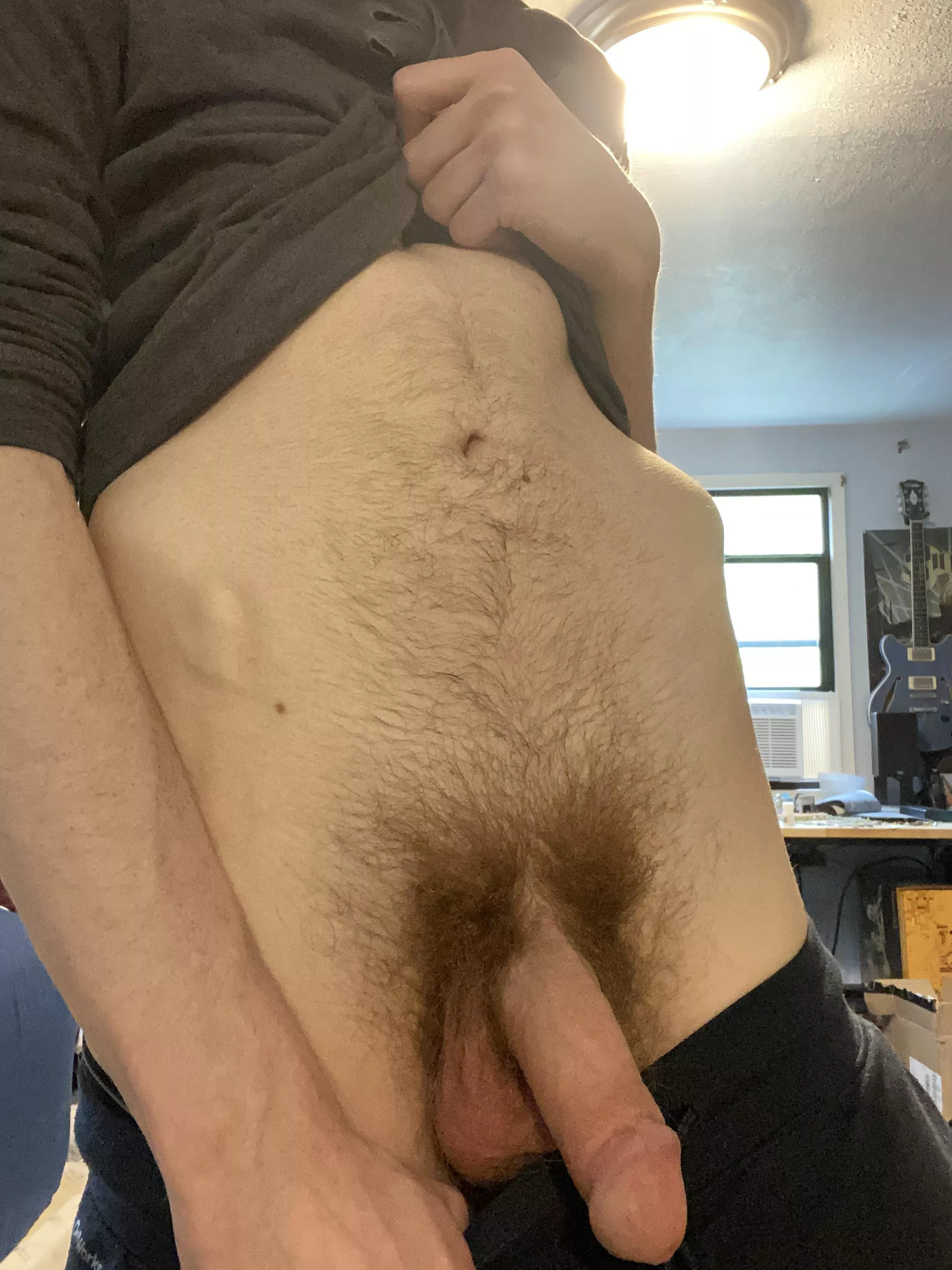 What do you think of my bush? Not used to growing it out this much 🤭 (19m) posted by gabedude_