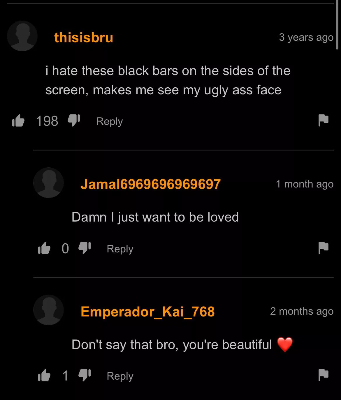 Wholesome hub comments posted by Due-School-5953