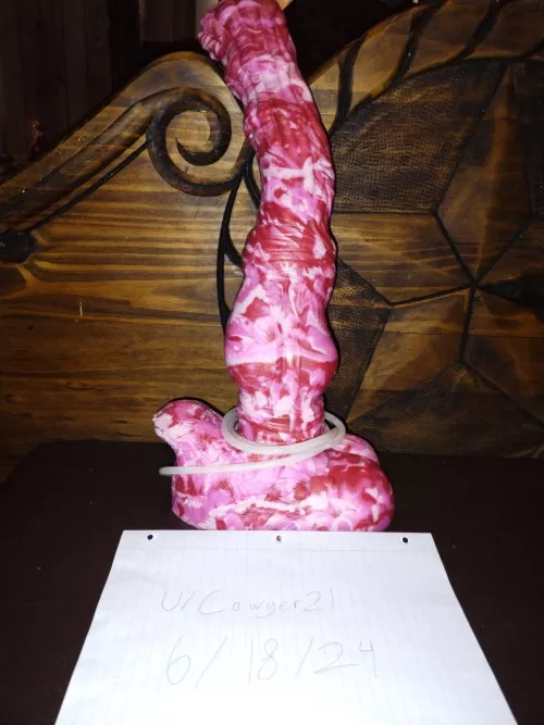 (WTS or TRADE BD) XL/SOFT SERPHINA w/Cumtube+Suction Cup by Cawyer21