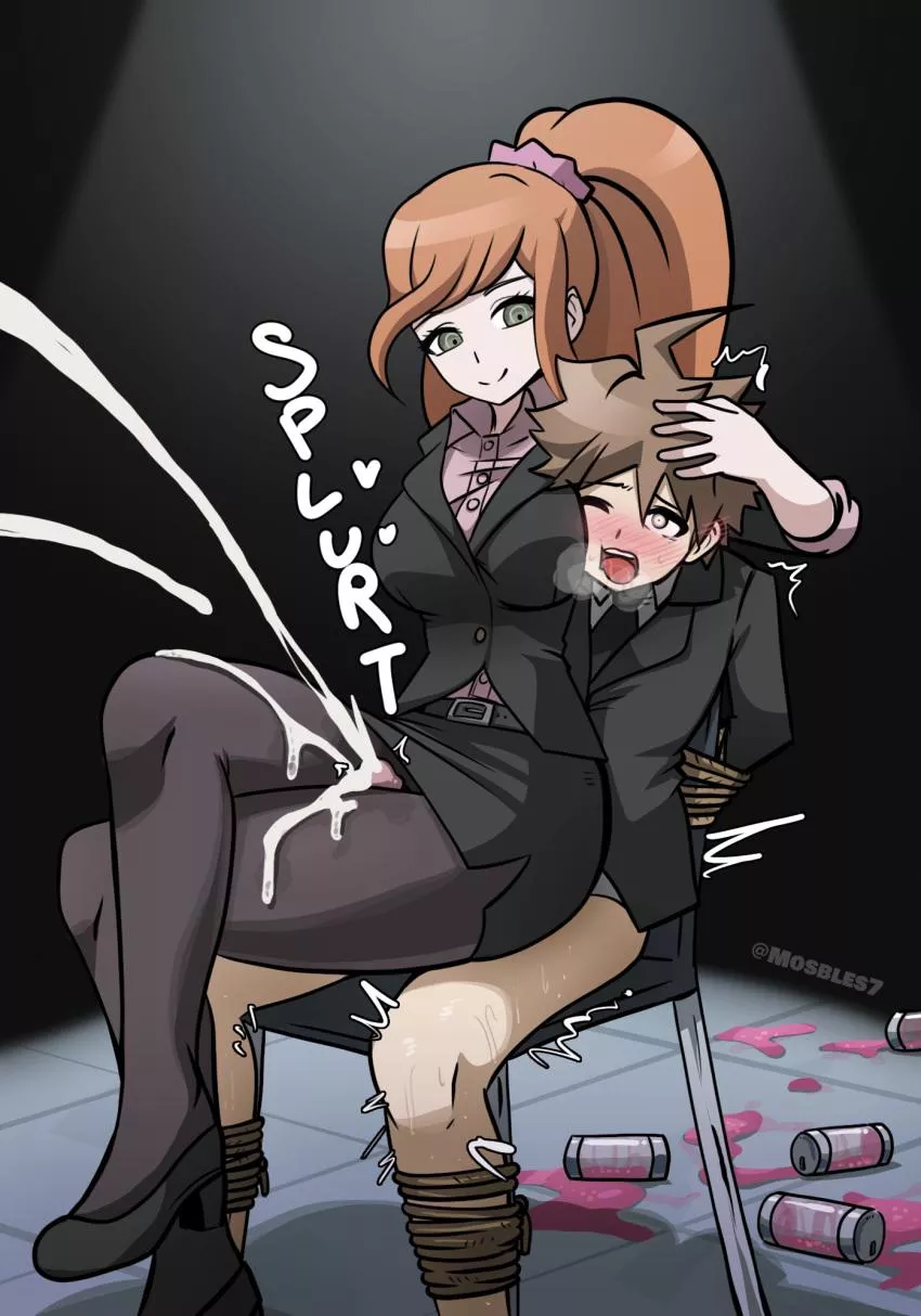 Having too much fun to stop (Mosbles) [danganronpa] posted by Lewdaghen