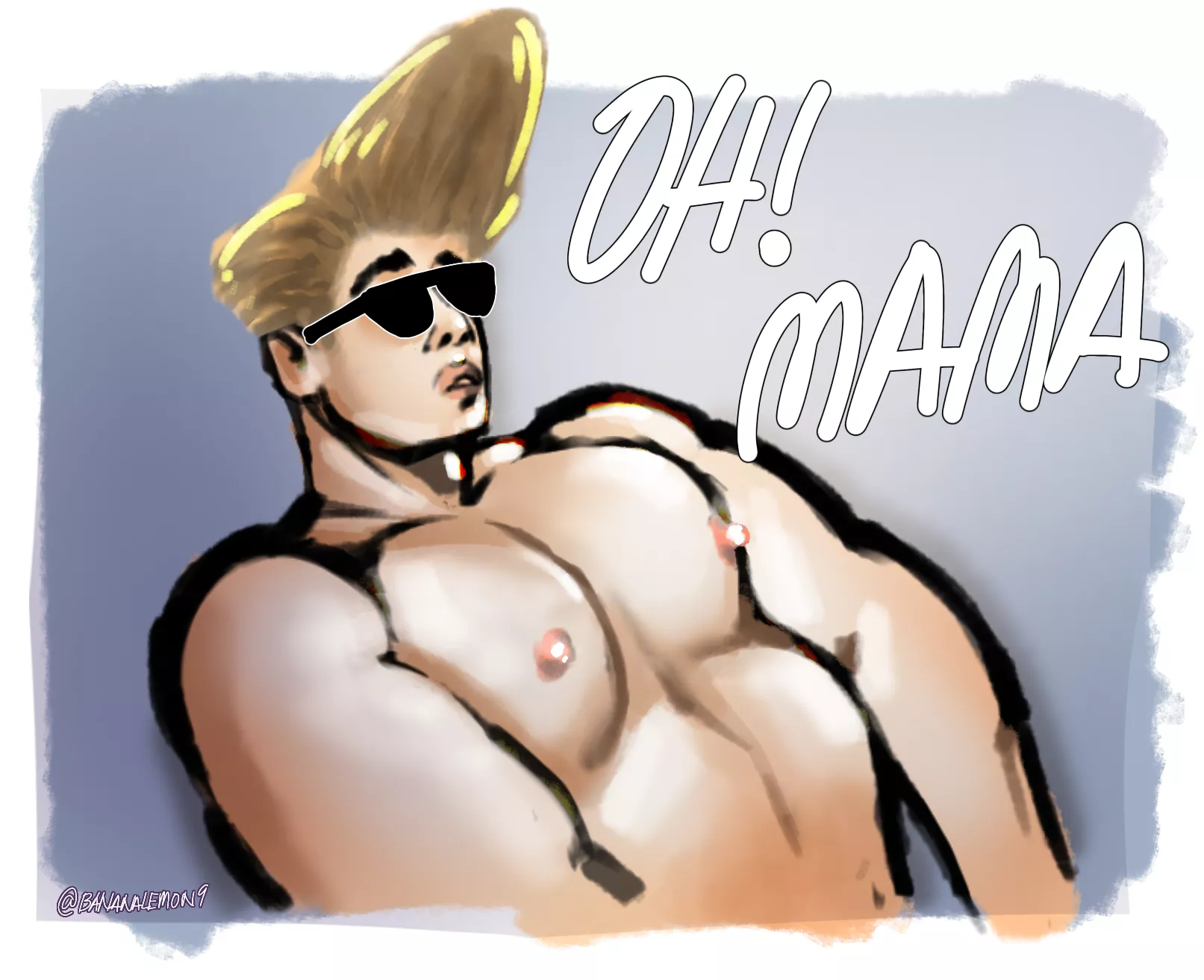 Johnny bravo (by bananalemon9) posted by BEARYcareful