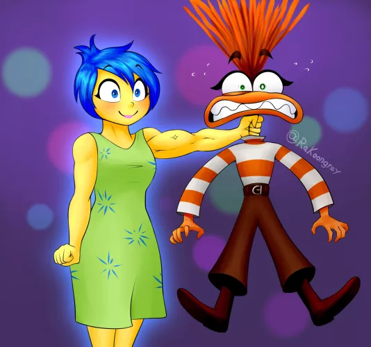 Joy had enough [@Rakoongrey] by TheTMoneyMan