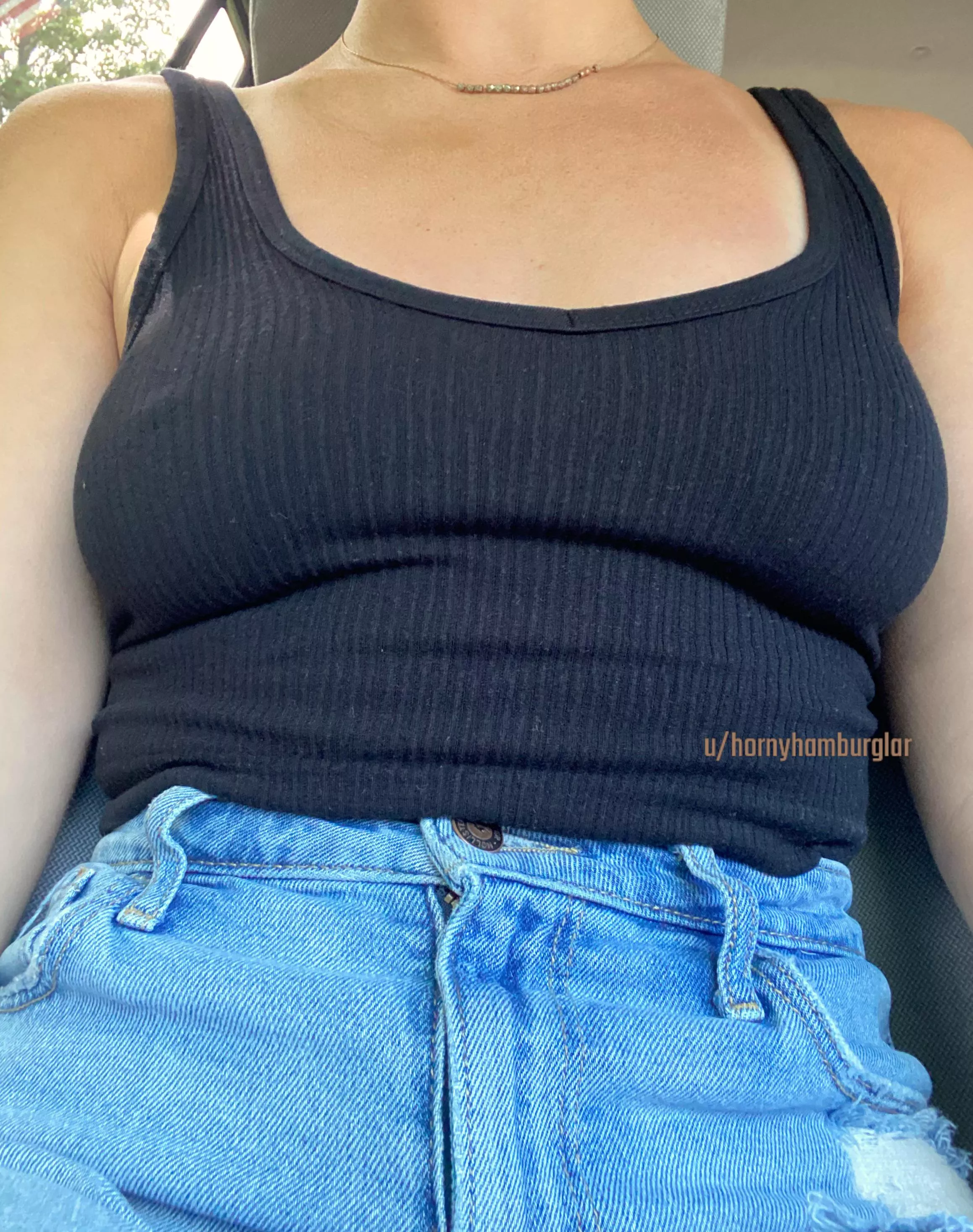 Just chillin in the car 😉 [f] posted by hornyhamburglar