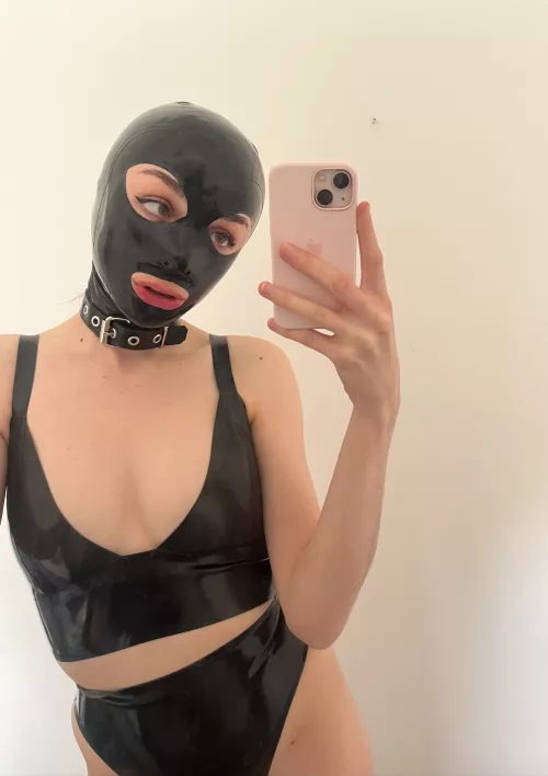 Latex doll all shined up and ready for use! by kissesfromviolet