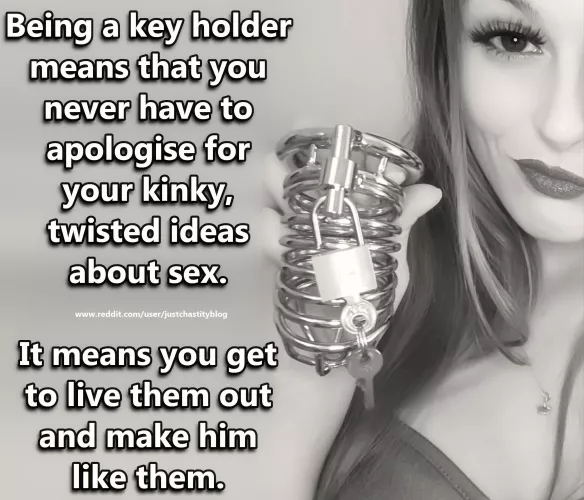 That's how it works! by justchastityblog