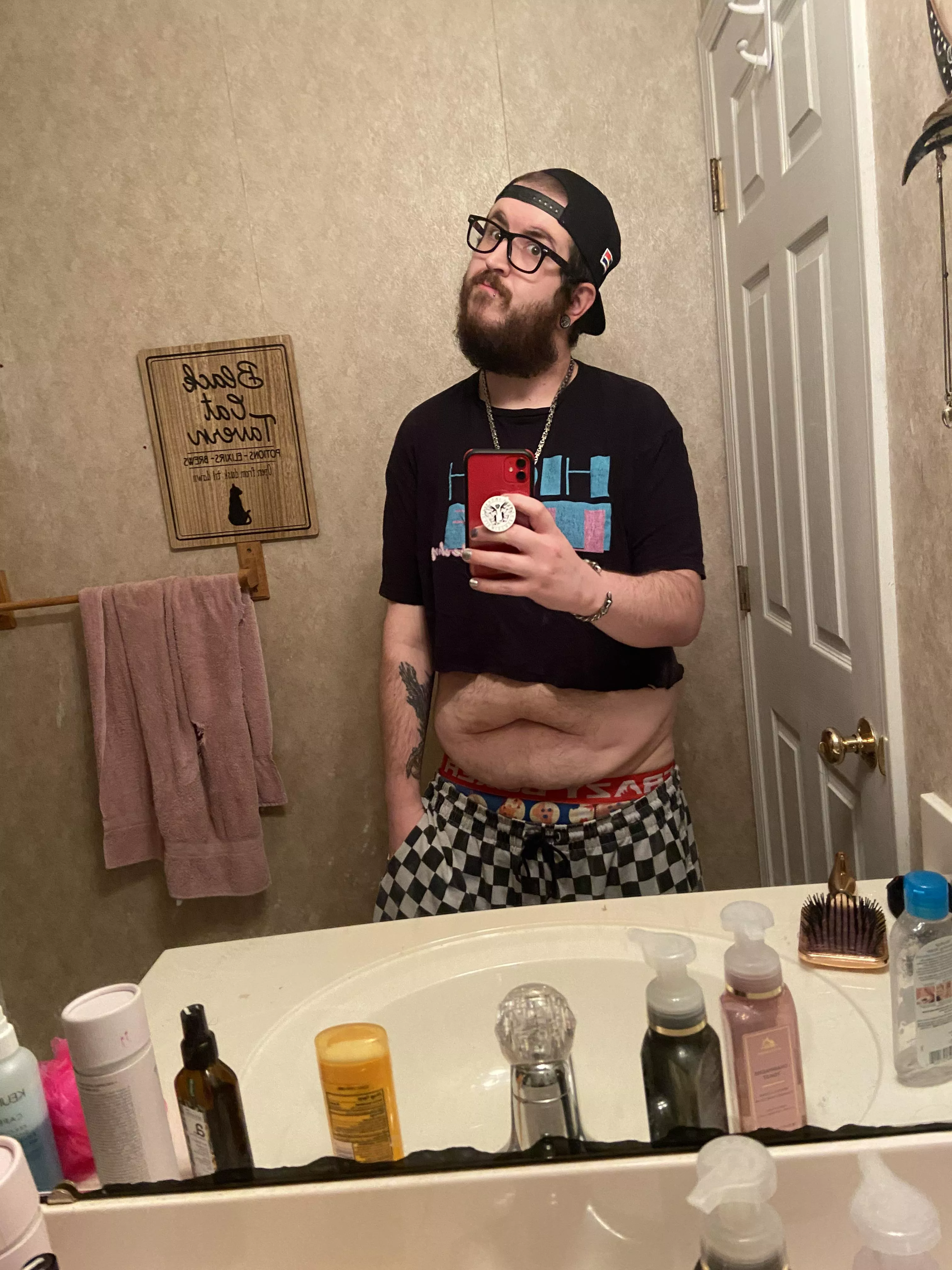 Crop top season aint just for the skinny dudes posted by Runicmushroom