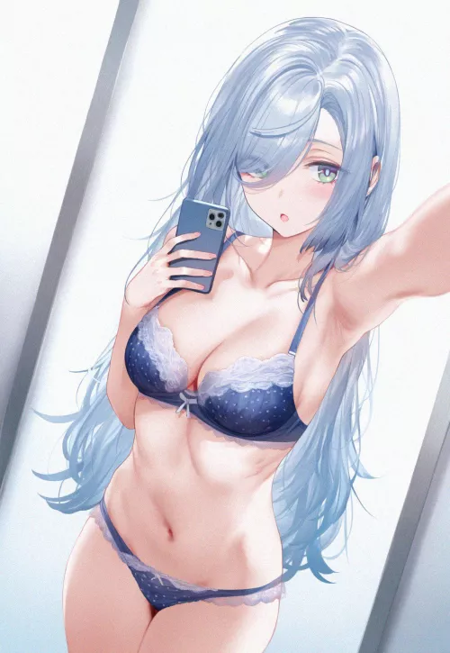 Lingerie Selfie [Genshin Impact] by CheetahSperm18