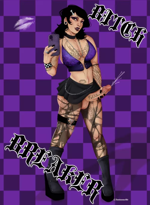 (oc) bitchbreaker by damianmustdie