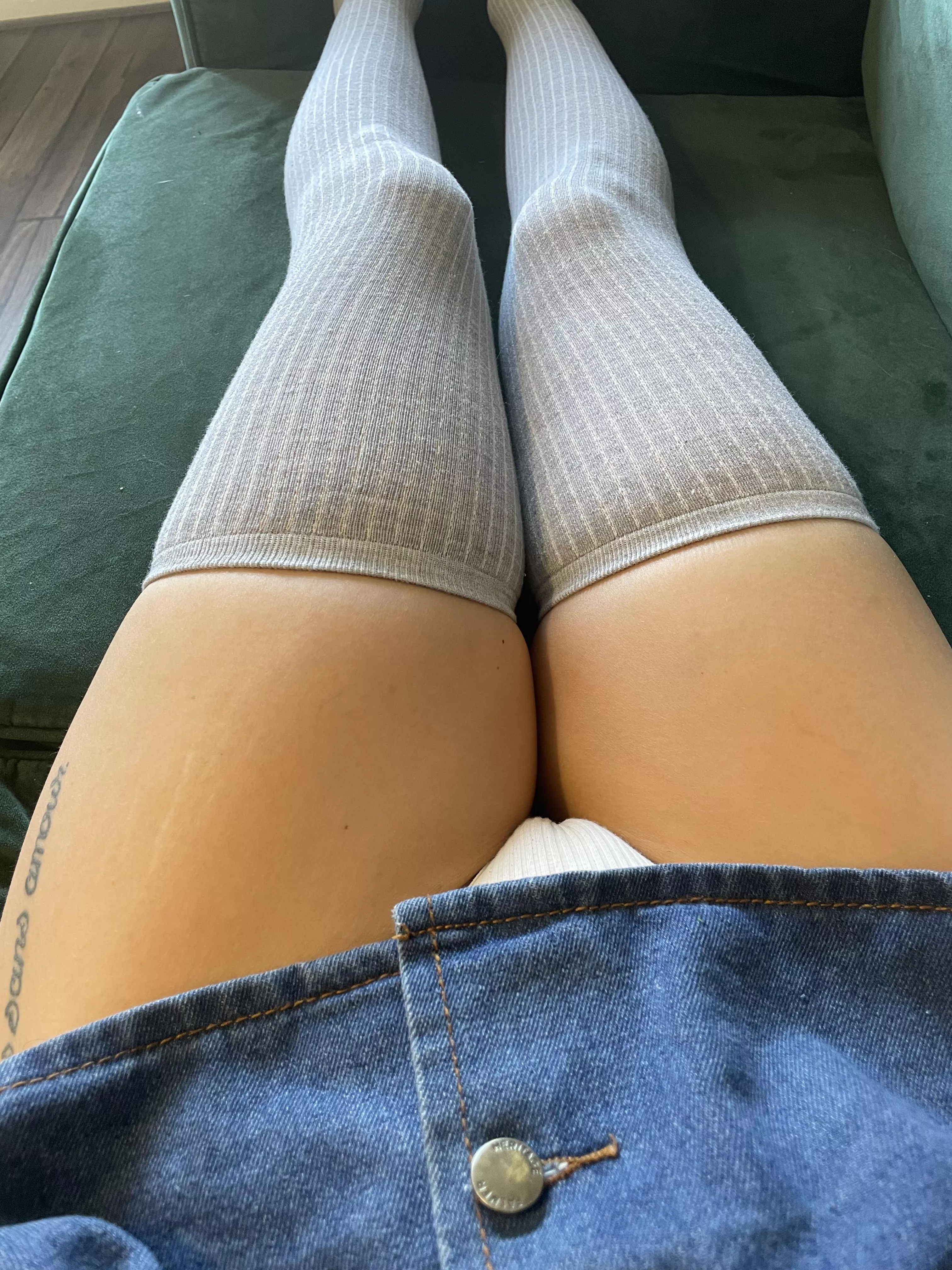 Such a cute little toe hiding under my skirt  posted by KindryS