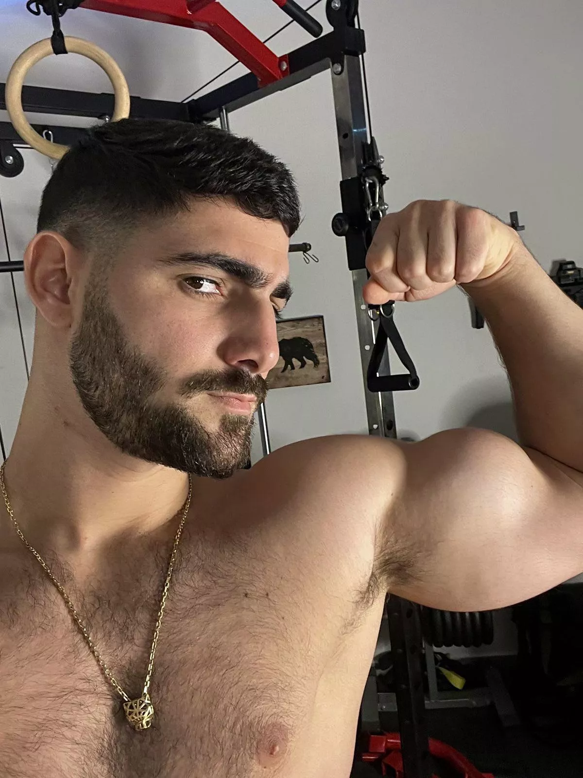 (25) Cum over here , shove your head deeply in my pits posted by thebicepsking