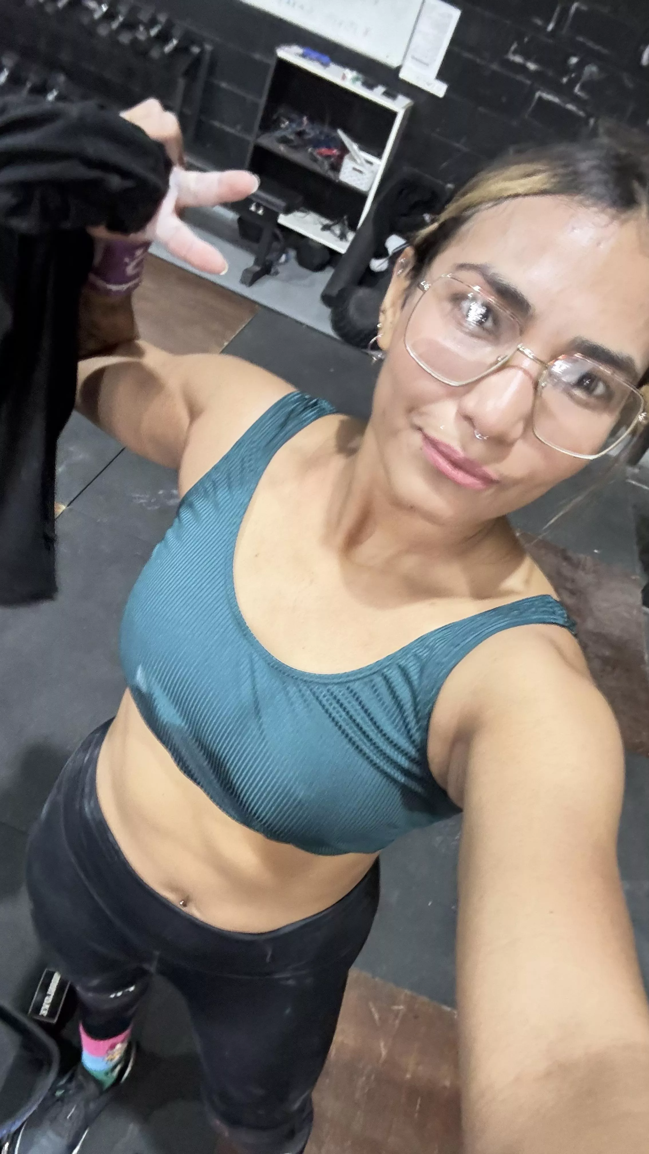 After the CrossFit class I was blurred ;( posted by missbolivar