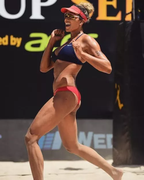 Brandie Wilkerson Canadian beach volleyball player by ElinoreDoll