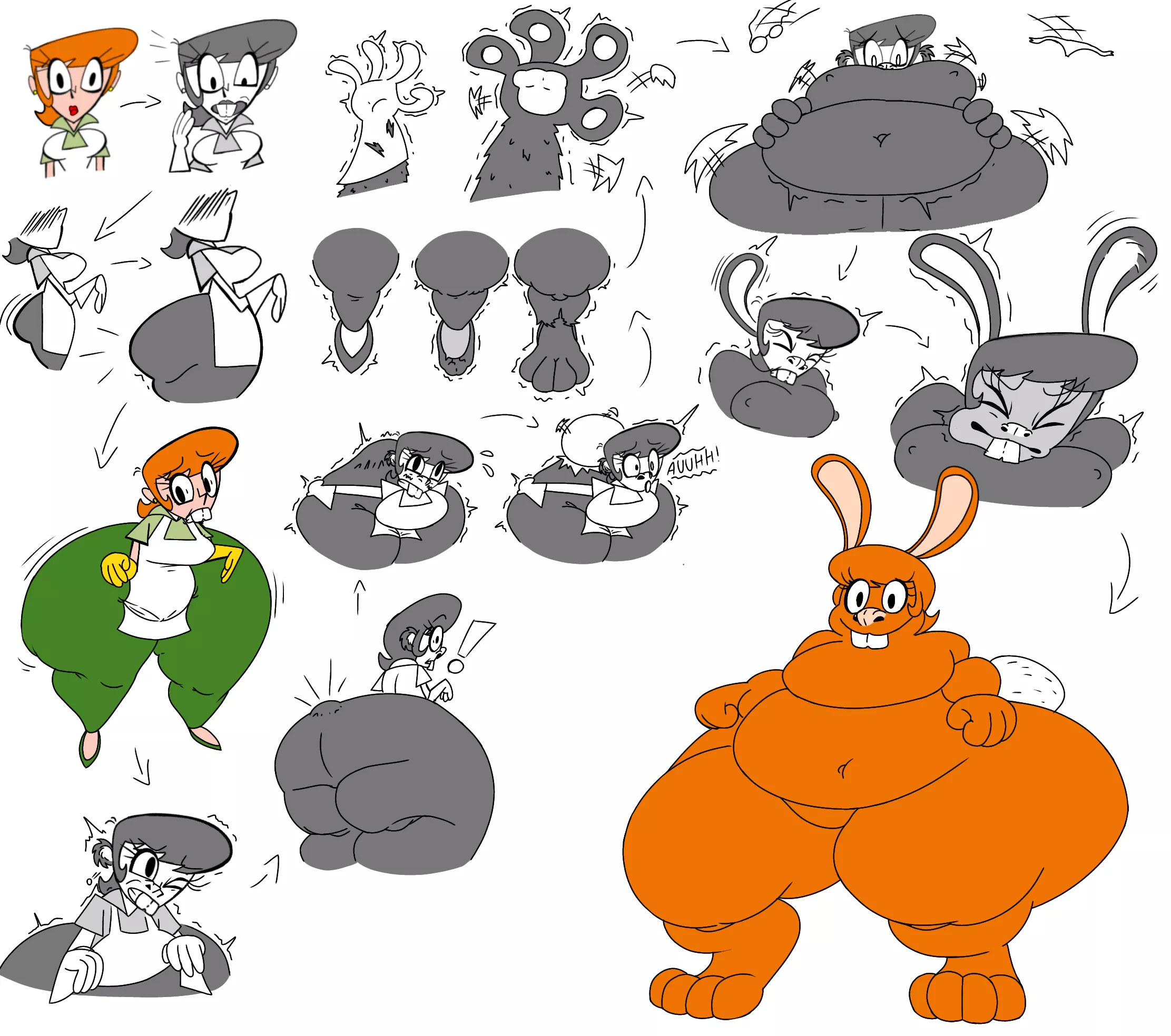 Dexter mom turn into a wererabbit posted by CompetitionScared893