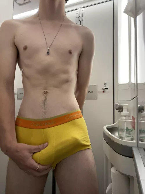 ever been with a hung teen in an airplane bathroom before? by swaggotlmao