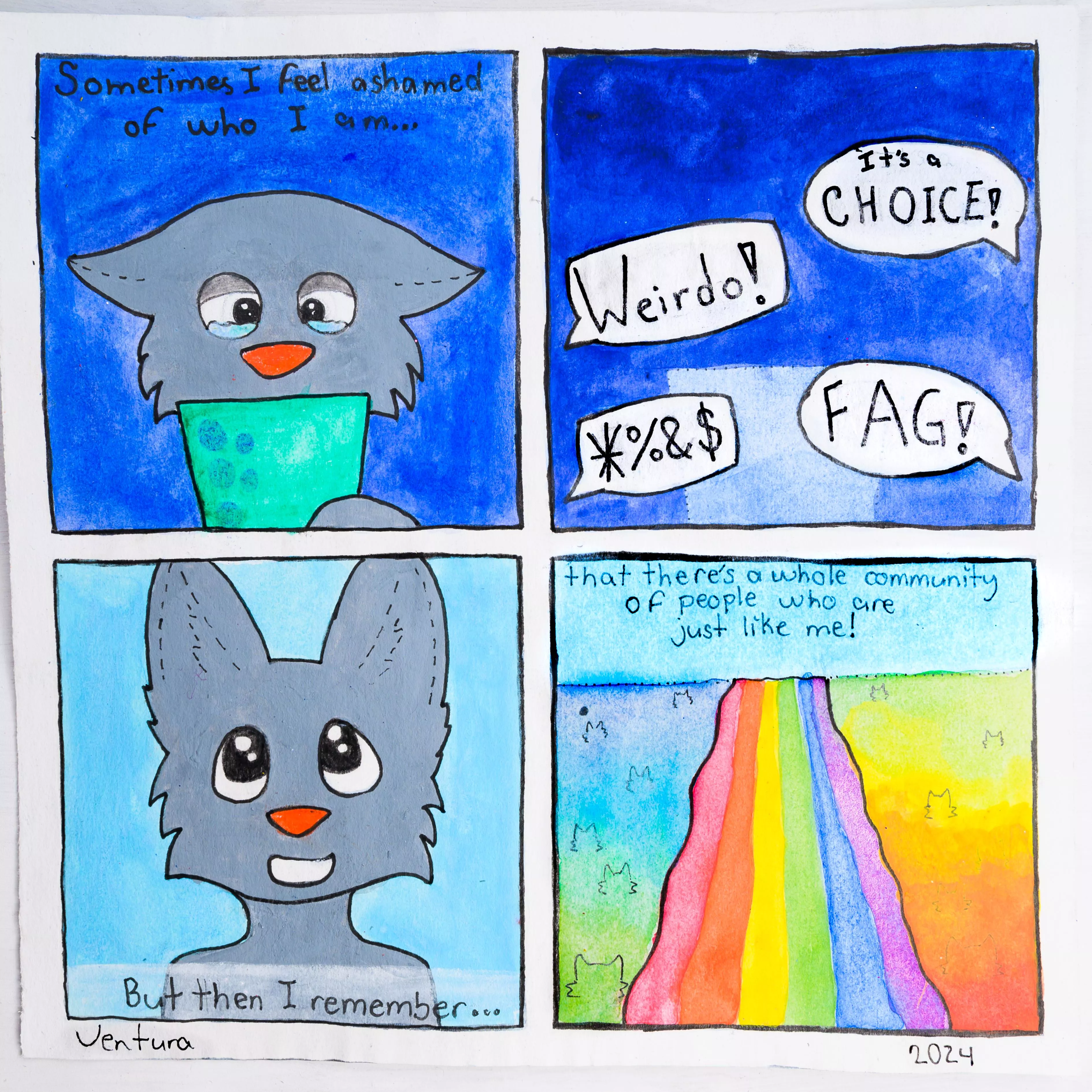 Happy pride! posted by venturafolf