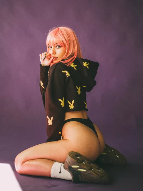 Haters gonna say she can't wear Nike socks! by ivolazaro